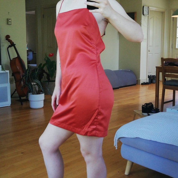Satin Dress - Picture 3 of 8